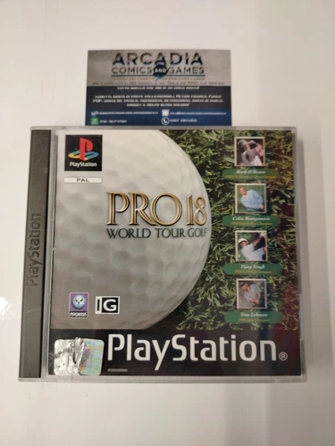 Pro 18 World Tour Golf PlayStation 1 PS1